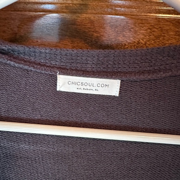 Striped Colorblock Cardigan - Picture 2 of 5